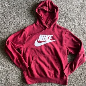 Nike Men's Bold Red Hoodie